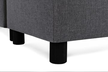 Crazy 5-sits Högervänd U-formad X-Large Soffa med Divan och Schäslong i Tyg - Mörkgrå - Products - Möbler - Soffa - U-soffa