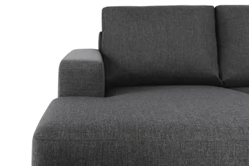 Crazy 5-sits Högervänd U-formad X-Large Soffa med Divan och Schäslong i Tyg - Mörkgrå - Products - Möbler - Soffa - U-soffa
