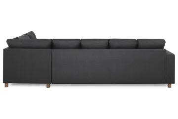 Crazy 5-sits Högervänd U-formad X-Large Soffa med Divan och Schäslong i Tyg - Mörkgrå - Products - Möbler - Soffa - U-soffa