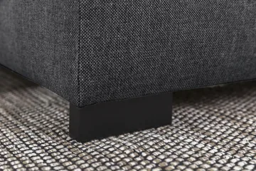 Crazy 5-sits U-formad Soffa med dubbelschäslong i Tyg - Mörkgrå - Products - Möbler - Soffa - U-soffa