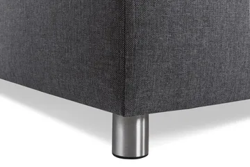Crazy 5-sits U-formad Soffa med dubbelschäslong i Tyg - Mörkgrå - Products - Möbler - Soffa - U-soffa