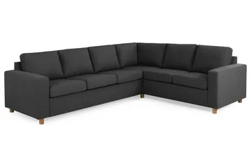 Crazy 5-sits Vändbar L-formad Large Hörnsoffa i Tyg - Antracit - Products - Möbler - Soffa - Hörnsoffa
