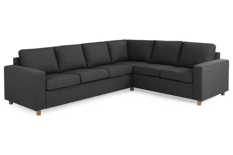 Crazy 5-sits Vändbar L-formad Large Hörnsoffa i Tyg - Antracit - Products - Möbler - Soffa - Hörnsoffa