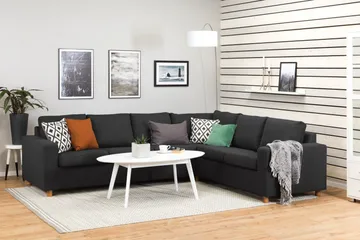 Crazy 5-sits Vändbar L-formad Large Hörnsoffa i Tyg - Antracit - Products - Möbler - Soffa - Hörnsoffa