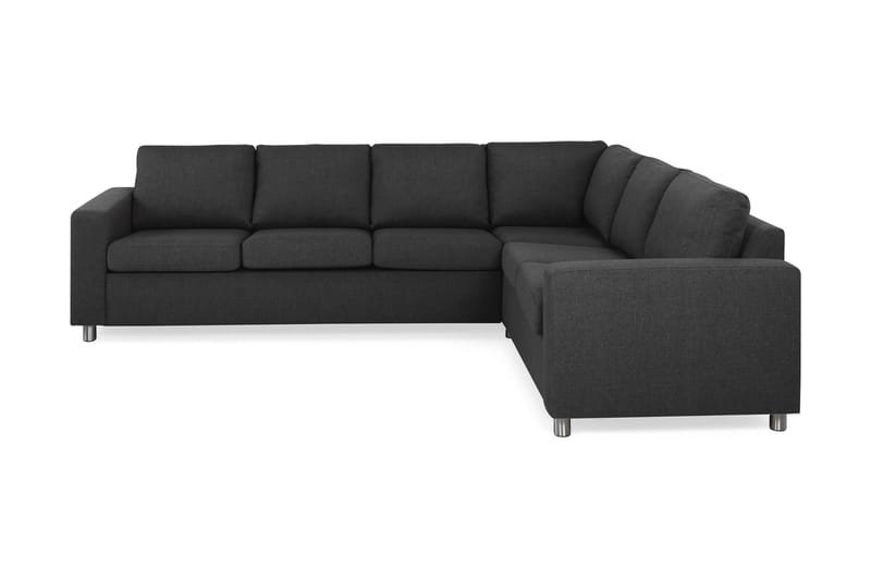 Crazy 5-sits Vändbar L-formad Large Hörnsoffa i Tyg - Antracit - Products - Möbler - Soffa - Hörnsoffa