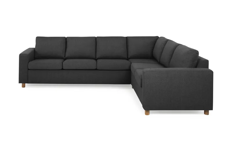 Crazy 5-sits Vändbar L-formad Large Hörnsoffa i Tyg - Antracit - Products - Möbler - Soffa - Hörnsoffa