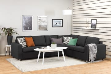 Crazy 5-sits Vändbar L-formad Large Hörnsoffa i Tyg - Antracit - Products - Möbler - Soffa - Hörnsoffa