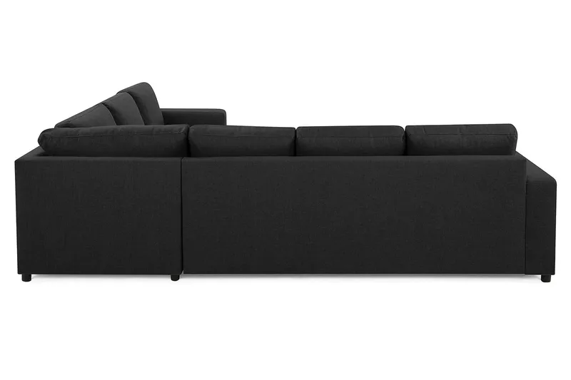 Crazy 5-sits Vändbar L-formad Large Hörnsoffa i Tyg - Antracit - Products - Möbler - Soffa - Hörnsoffa