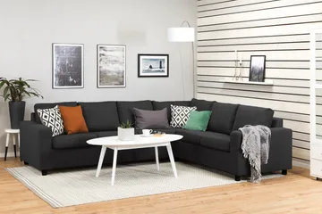 Crazy 5-sits Vändbar L-formad Large Hörnsoffa i Tyg - Antracit - Products - Möbler - Soffa - Hörnsoffa