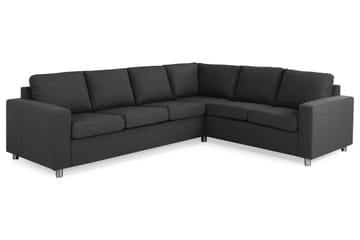 Crazy 5-sits Vändbar L-formad Large Hörnsoffa i Tyg - Antracit - Products - Möbler - Soffa - Hörnsoffa