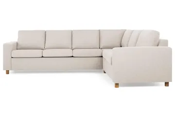 Crazy 5-sits Vändbar L-formad Large Hörnsoffa i Tyg - Beige - Products - Möbler - Soffa - Hörnsoffa