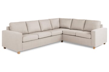 Crazy 5-sits Vändbar L-formad Large Hörnsoffa i Tyg - Beige - Products - Möbler - Soffa - Hörnsoffa