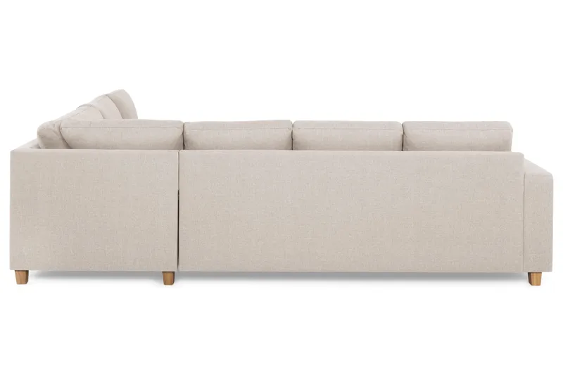 Crazy 5-sits Vändbar L-formad Large Hörnsoffa i Tyg - Beige - Products - Möbler - Soffa - Hörnsoffa