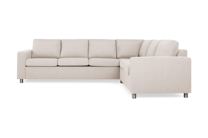 Crazy 5-sits Vändbar L-formad Large Hörnsoffa i Tyg - Beige - Products - Möbler - Soffa - Hörnsoffa