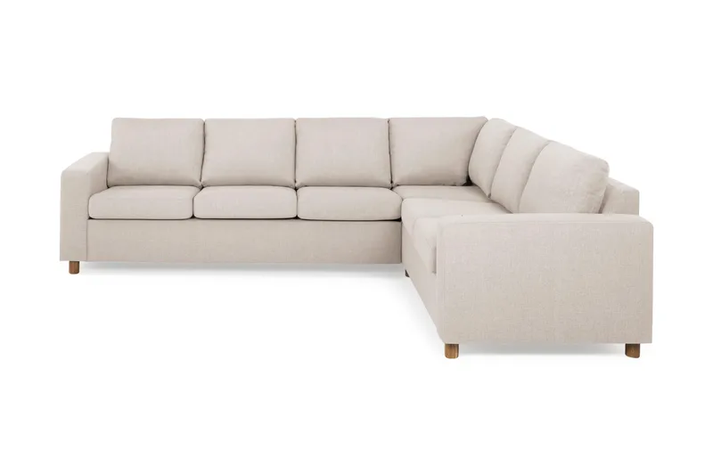 Crazy 5-sits Vändbar L-formad Large Hörnsoffa i Tyg - Beige - Products - Möbler - Soffa - Hörnsoffa