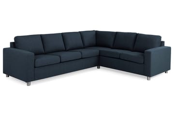 Crazy 5-sits Vändbar L-formad Large Hörnsoffa i Tyg - Blå - Products - Möbler - Soffa - Hörnsoffa
