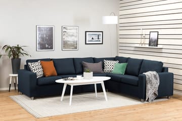 Crazy 5-sits Vändbar L-formad Large Hörnsoffa i Tyg - Blå - Products - Möbler - Soffa - Hörnsoffa