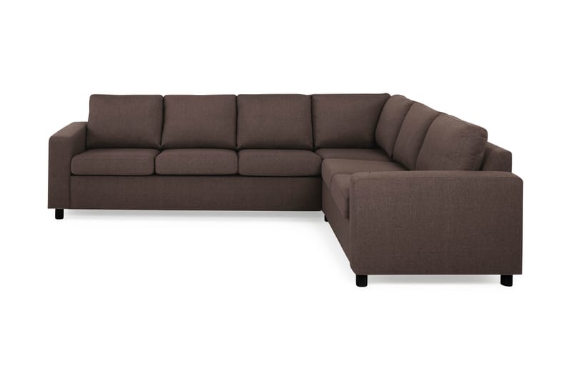 Crazy 5-sits Vändbar L-formad Large Hörnsoffa i Tyg - Brun - Products - Möbler - Soffa - Hörnsoffa
