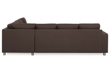 Crazy 5-sits Vändbar L-formad Large Hörnsoffa i Tyg - Brun - Products - Möbler - Soffa - Hörnsoffa