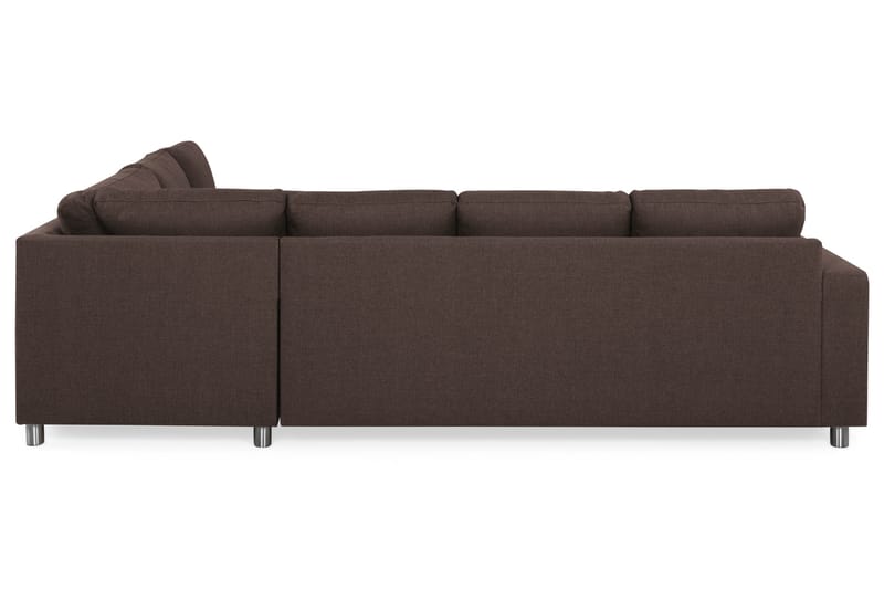 Crazy 5-sits Vändbar L-formad Large Hörnsoffa i Tyg - Brun - Products - Möbler - Soffa - Hörnsoffa