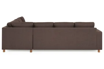 Crazy 5-sits Vändbar L-formad Large Hörnsoffa i Tyg - Brun - Products - Möbler - Soffa - Hörnsoffa