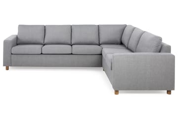 Crazy 5-sits Vändbar L-formad Large Hörnsoffa i Tyg - Grå - Products - Möbler - Soffa - Hörnsoffa