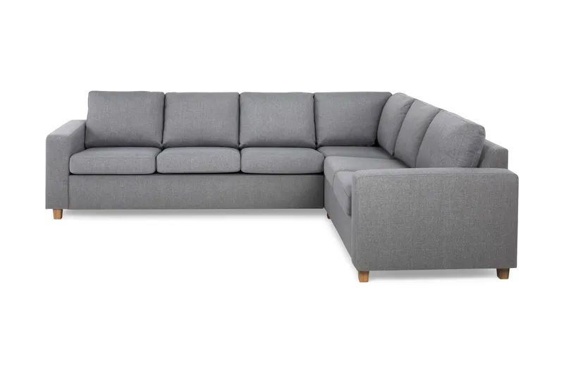 Crazy 5-sits Vändbar L-formad Large Hörnsoffa i Tyg - Grå - Products - Möbler - Soffa - Hörnsoffa