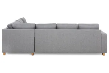 Crazy 5-sits Vändbar L-formad Large Hörnsoffa i Tyg - Grå - Products - Möbler - Soffa - Hörnsoffa