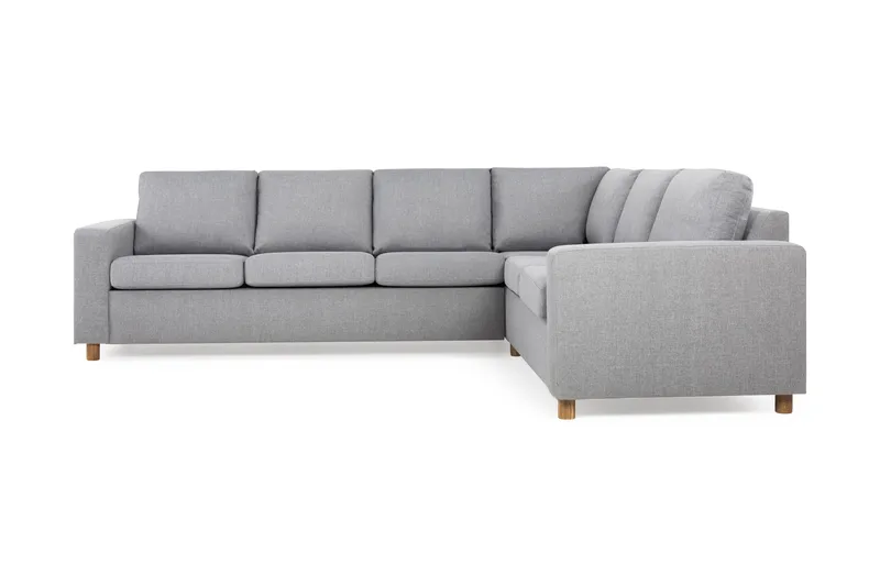 Crazy 5-sits Vändbar L-formad Large Hörnsoffa i Tyg - Grå - Products - Möbler - Soffa - Hörnsoffa