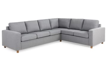 Crazy 5-sits Vändbar L-formad Large Hörnsoffa i Tyg - Grå - Products - Möbler - Soffa - Hörnsoffa