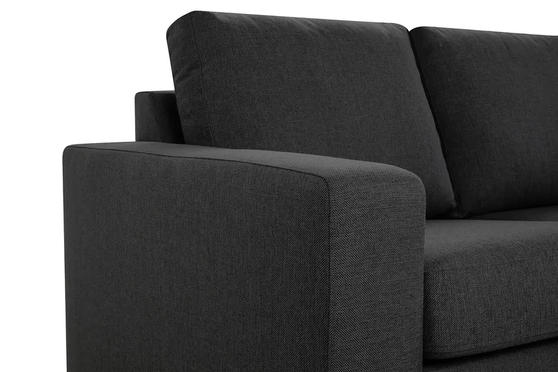 Crazy 5-sits Vändbar L-formad Large Hörnsoffa i Tyg - Mörkgrå - Products - Möbler - Soffa - Hörnsoffa