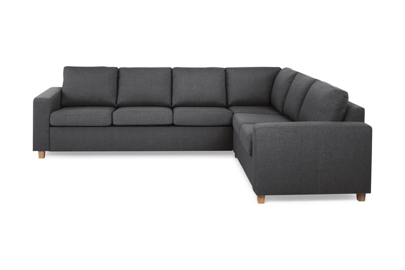 Crazy 5-sits Vändbar L-formad Large Hörnsoffa i Tyg - Mörkgrå - Products - Möbler - Soffa - Hörnsoffa