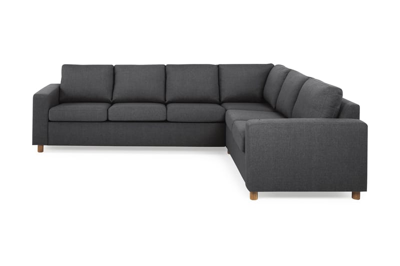 Crazy 5-sits Vändbar L-formad Large Hörnsoffa i Tyg - Mörkgrå - Products - Möbler - Soffa - Hörnsoffa