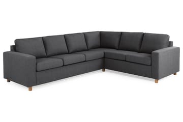 Crazy 5-sits Vändbar L-formad Large Hörnsoffa i Tyg - Mörkgrå - Products - Möbler - Soffa - Hörnsoffa
