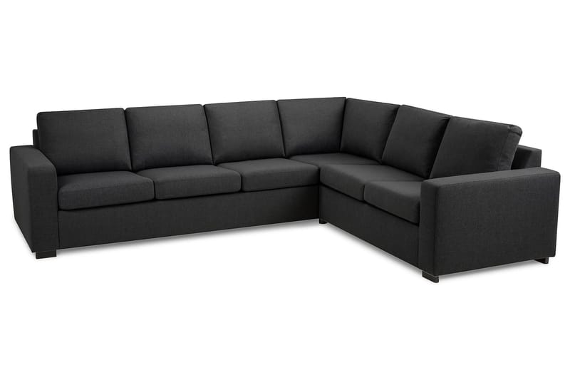 Crazy 5-sits Vändbar L-formad Large Hörnsoffa i Tyg - Mörkgrå - Products - Möbler - Soffa - Hörnsoffa
