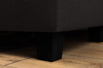 Crazy 5-sits Vänstervänd U-formad Soffa med Divan och Schäslong i Tyg - Antracit - Products - Möbler - Soffa - U-soffa