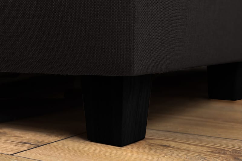 Crazy 5-sits Vänstervänd U-formad Soffa med Divan och Schäslong i Tyg - Antracit - Products - Möbler - Soffa - U-soffa