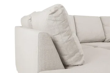 Crazy 5-sits Vänstervänd U-formad Soffa med Divan och Schäslong i Tyg - Beige - Products - Möbler - Soffa - U-soffa