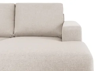 Crazy 5-sits Vänstervänd U-formad Soffa med Divan och Schäslong i Tyg - Beige - Products - Möbler - Soffa - U-soffa