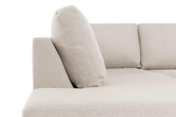 Crazy 5-sits Vänstervänd U-formad Soffa med Divan och Schäslong i Tyg - Beige - Products - Möbler - Soffa - U-soffa