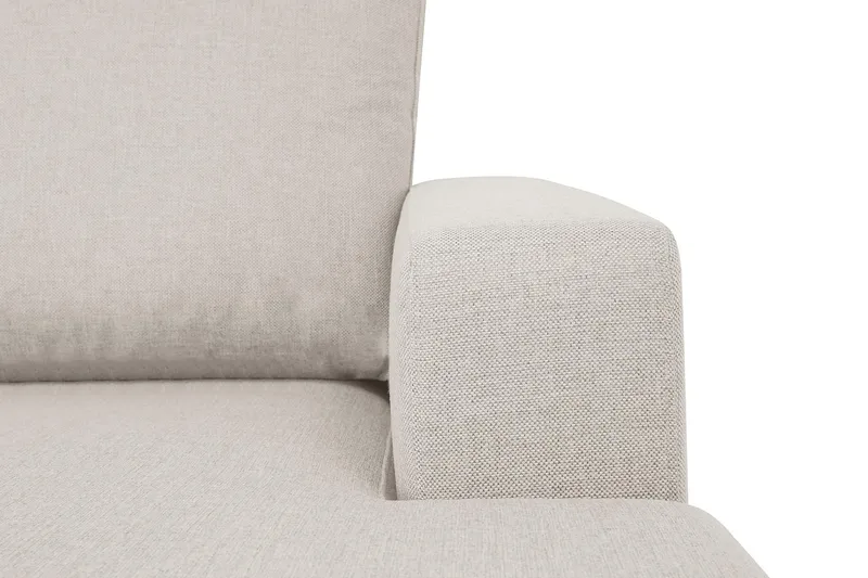 Crazy 5-sits Vänstervänd U-formad Soffa med Divan och Schäslong i Tyg - Beige - Products - Möbler - Soffa - U-soffa