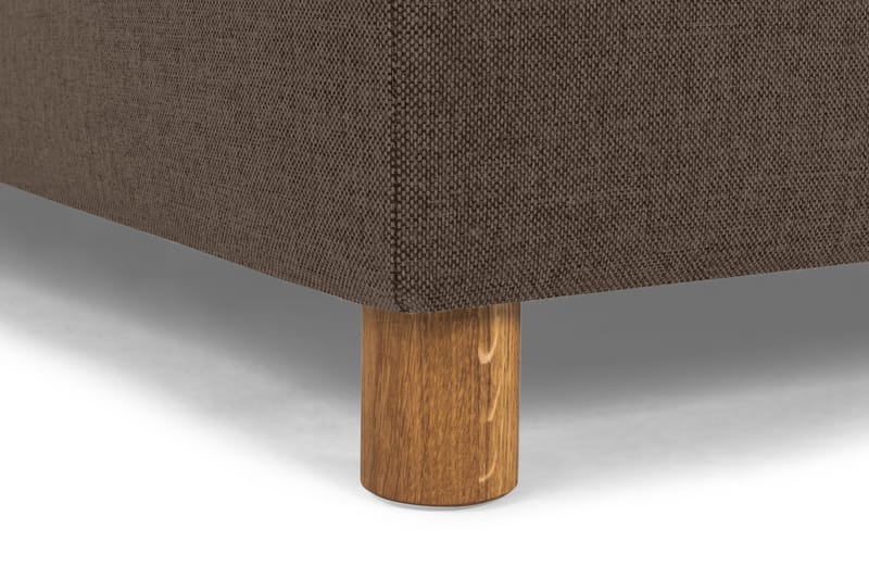 Crazy 5-sits Vänstervänd U-formad Soffa med Divan och Schäslong i Tyg - Brun - Products - Möbler - Soffa - U-soffa