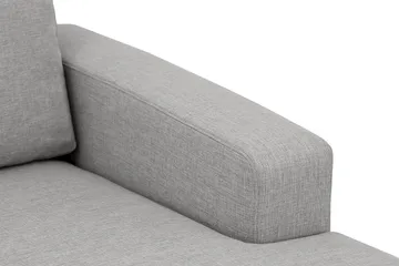 Crazy 5-sits Vänstervänd U-formad Soffa med Divan och Schäslong i Tyg - Grå - Products - Möbler - Soffa - U-soffa