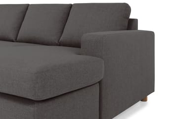Crazy 5-sits Vänstervänd U-formad Soffa med Divan och Schäslong i Tyg - Mörkgrå - Products - Möbler - Soffa - U-soffa