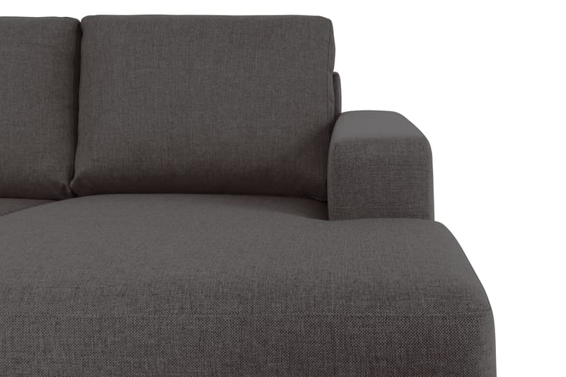 Crazy 5-sits Vänstervänd U-formad Soffa med Divan och Schäslong i Tyg - Mörkgrå - Products - Möbler - Soffa - U-soffa