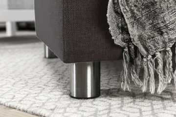 Crazy 5-sits Vänstervänd U-formad Soffa med Divan och Schäslong i Tyg - Mörkgrå - Products - Möbler - Soffa - U-soffa