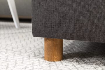 Crazy 5-sits Vänstervänd U-formad Soffa med Divan och Schäslong i Tyg - Mörkgrå - Products - Möbler - Soffa - U-soffa
