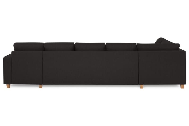 Crazy 5-sits Vänstervänd U-formad X-Large Soffa med Divan och Schäslong i Tyg - Antracit - Products - Möbler - Soffa - U-soffa