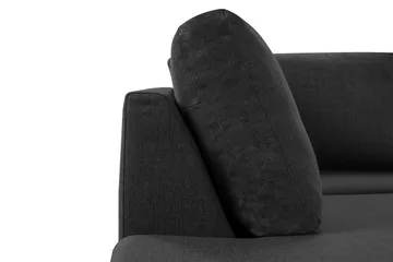 Crazy 5-sits Vänstervänd U-formad X-Large Soffa med Divan och Schäslong i Tyg - Antracit - Products - Möbler - Soffa - U-soffa