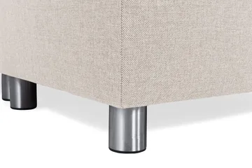 Crazy 5-sits Vänstervänd U-formad X-Large Soffa med Divan och Schäslong i Tyg - Beige - Products - Möbler - Soffa - U-soffa